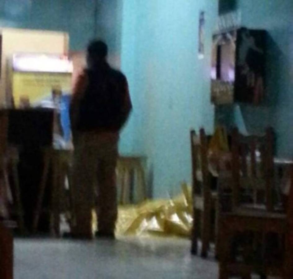 Acribillan a dos personas al interior de una cantina en Comayagüela