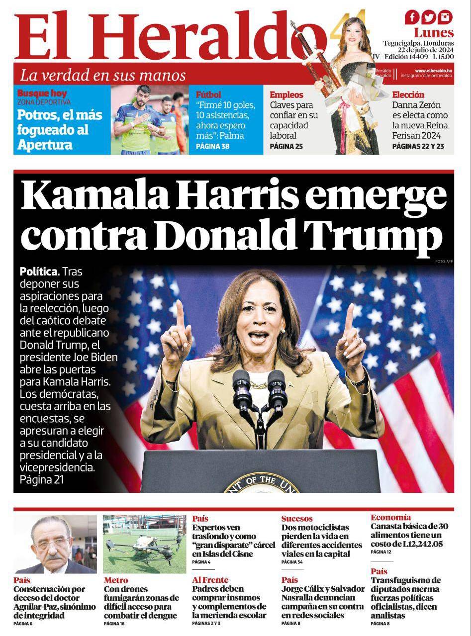 Kamala Harris emerge contra Donald Trump