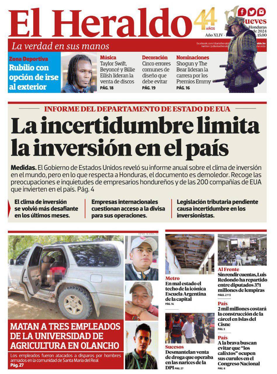 La incertidumbre limita la inversión en el país