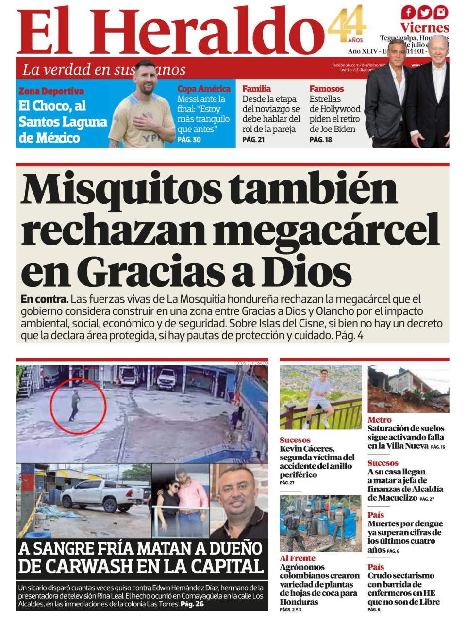 Misquitos también rechazan megacárcel en Gracias Dios