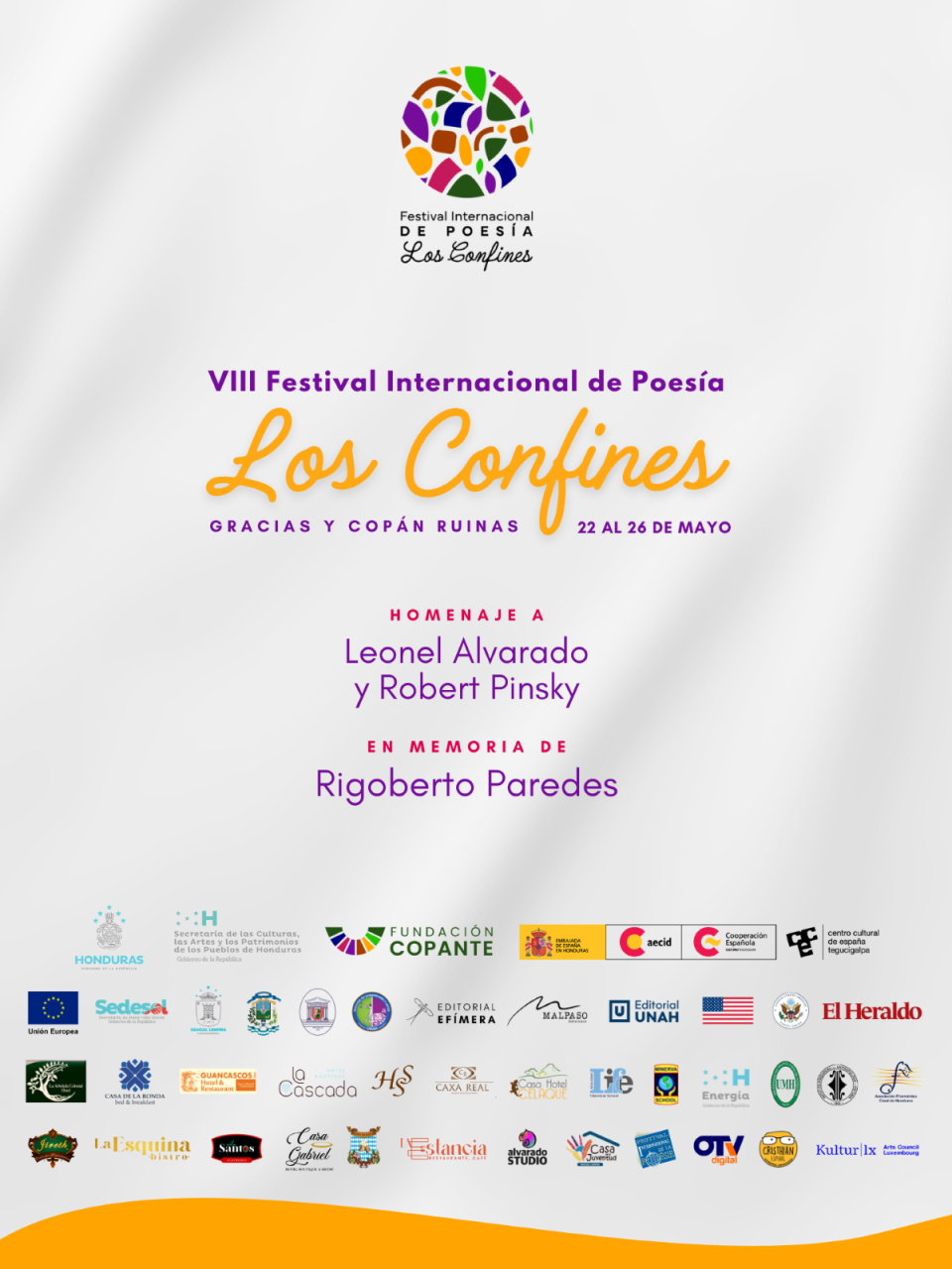 Festival 2024: La poesía regresa a Los Confines