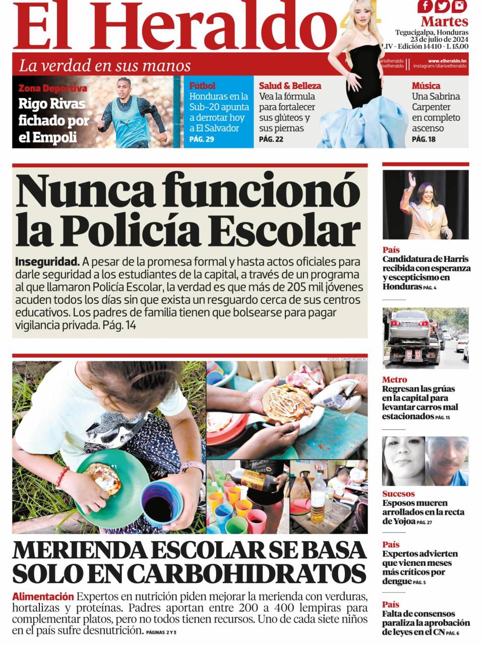 Nunca funcionó la Policía Escolar