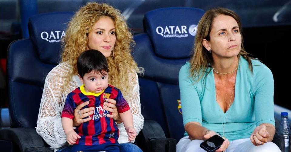 Distanciamiento y burlas de aficionados: las consecuencias que padece la mamá de Piqué, tras la separación de su hijo con Shakira