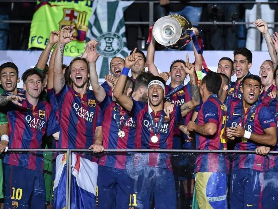 Estuvo presente en la última Champions League que consiguió el FC Barcelona.