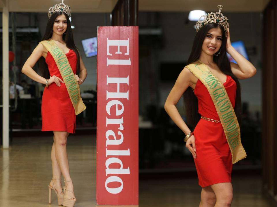 Yariela García, recientemente coronada como Miss Grand Honduras 2024, visitó las instalaciones de EL HERALDO para compartir detalles sobre su vida y expectativas de cara a la próxima edición del certamen internacional.