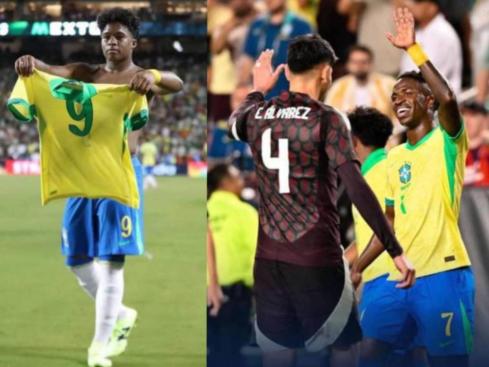 Brasil le ganó a México en amistoso previo a la Copa América 2024 y el partido nos dejó esta imágenes con varios protagonistas como Vinicius y Endrick.