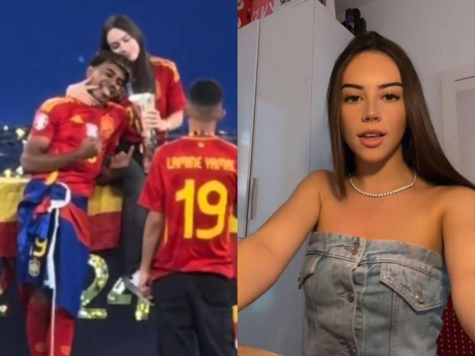 En medio de los festejos por la conquista de la cuarta Euro de España, Lamine Yamal fue captado en compañía de Álex Padilla, la novia de la estrella española.