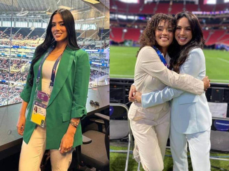 Estas son algunas de las periodistas que cubren la Copa América 2024.