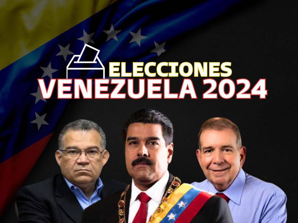 Los candidatos por la presidencia de Venezuela son: Jorge Rodríguez, Nicolás Maduro y Edmundo González Urrutia.