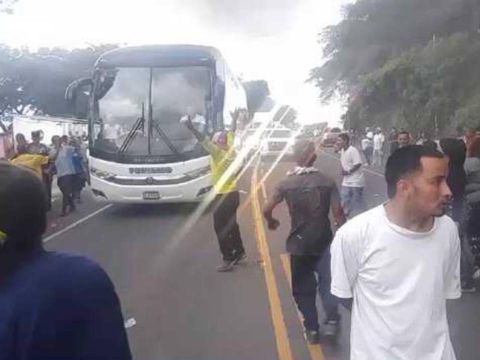 Los albos salieron desde Tegucigalpa en horas de la mañana de este miercoles.