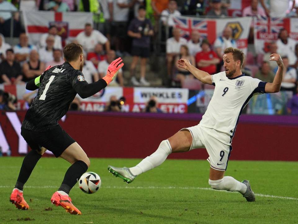 Inglaterra empató sin goles ante Eslovenia en la Eurocopa 2024.