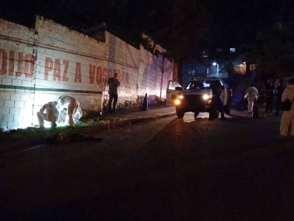 El cuerpo del hondureño fue encontrado en una calle con varios impactos de bala.