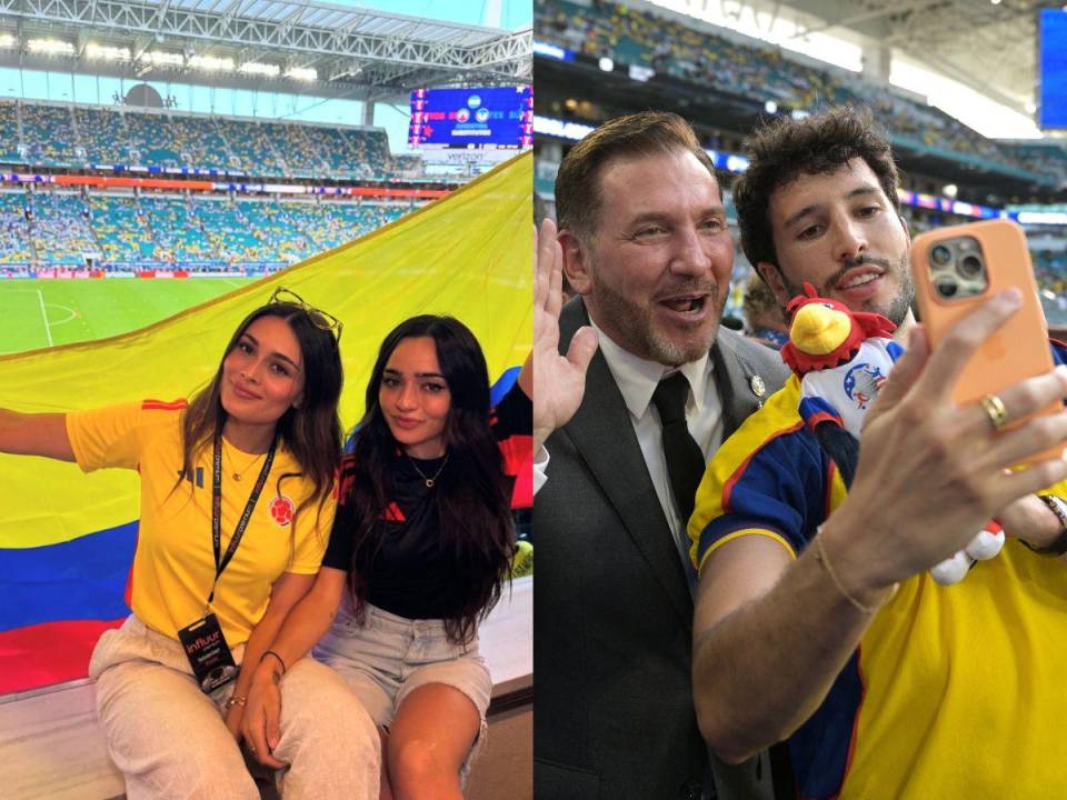 Mientras el mundo del fútbol se concentraba en el enfrentamiento deportivo, famosos cantantes, youtubers e influencers se dejaron ver en el Hard Rock Stadium de Miami, Florida.