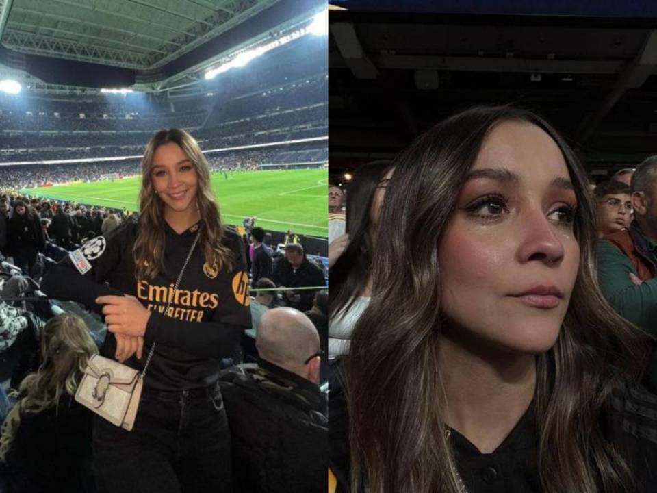La hermosa Nuni Joya, hondureña que ahora vive en España, ha dado mucho de qué hablar luego de su mudanza al país europeo, entre otras cosas para apoyar a su equipo: el Real Madrid.