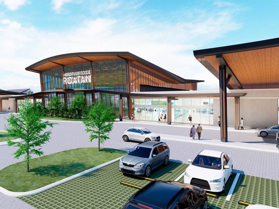 El aeropuerto de Roatán ampliará su estacionamiento vehicular, como parte de las mejoras que realiza el Gobierno. A la fecha, el proyecto se encuentra en la primera etapa de la ampliación que abarca cimentaciones y estructura.