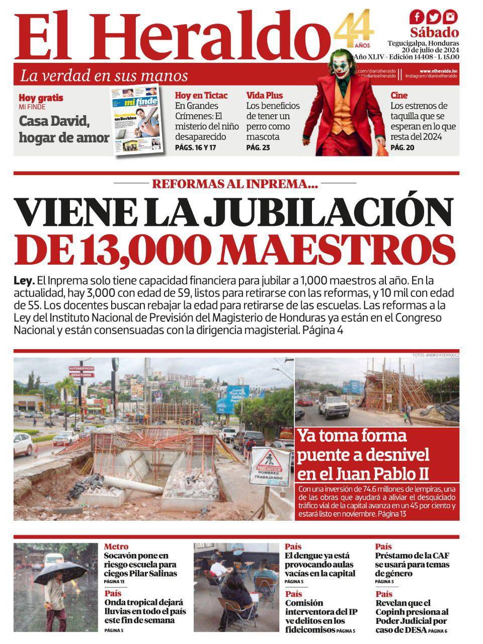 Viene la jubilación de 13,000 maestros