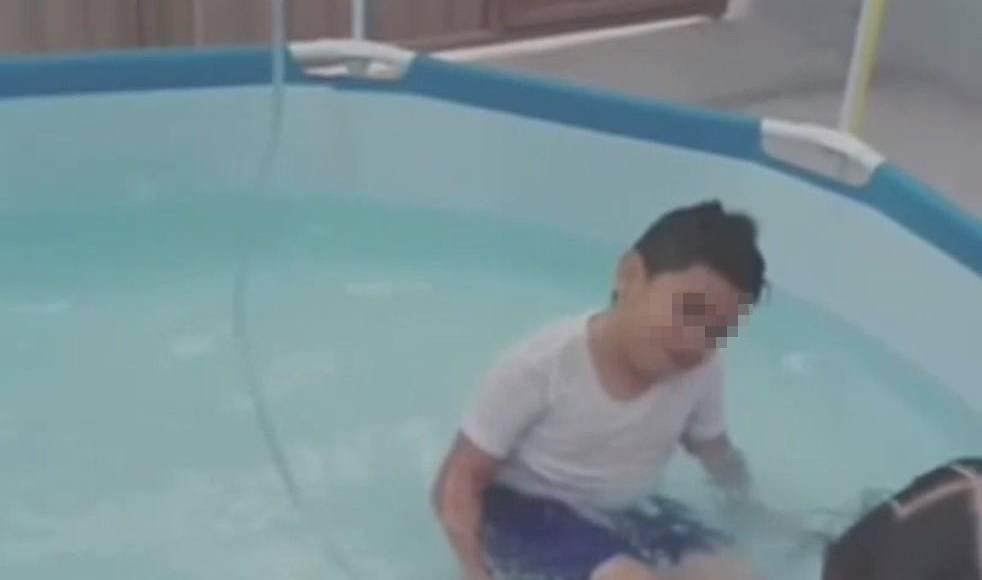 Ian Yahel, el menor que está al borde de la muerte tras una fiesta de piscina en su escuela