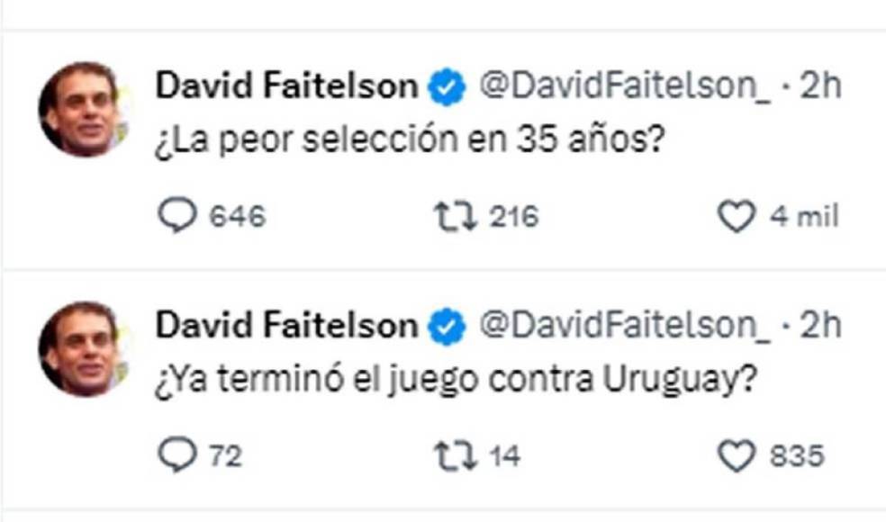 David Faitelson despotrica contra selección de México y lo que dicen otros periodistas