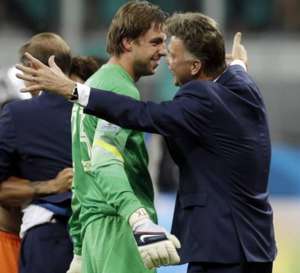 Van Gaal y su arma secreta Tim Krul 