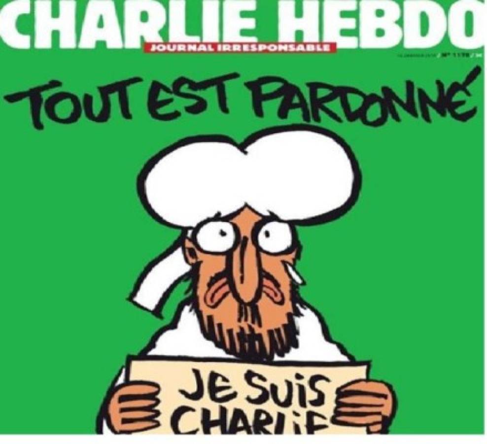 Mahoma en portada del próximo Charlie Hebdo