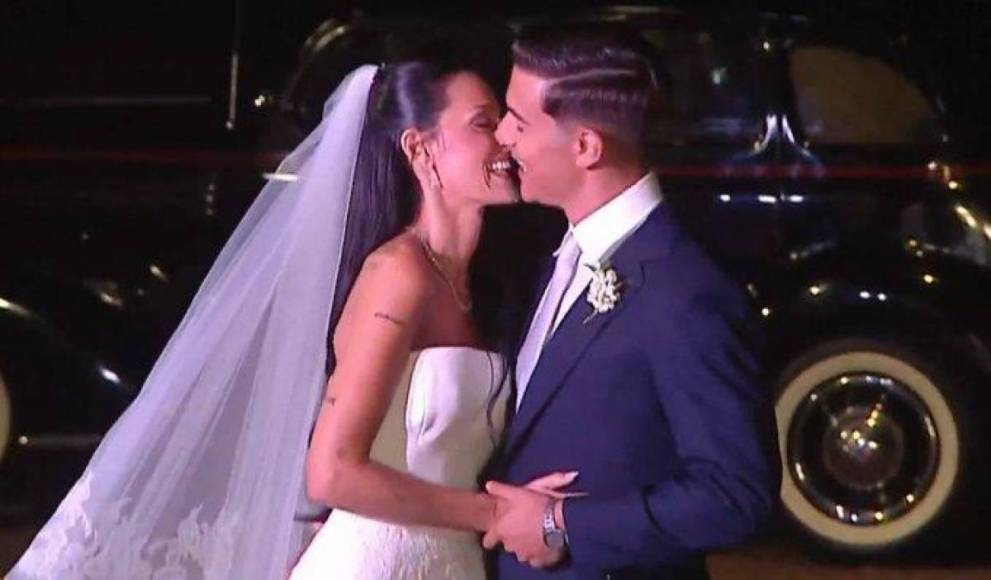 Paulo Dybala y Oriana Sabatini; primeras imágenes de la boda ¡Messi le quedó mal!