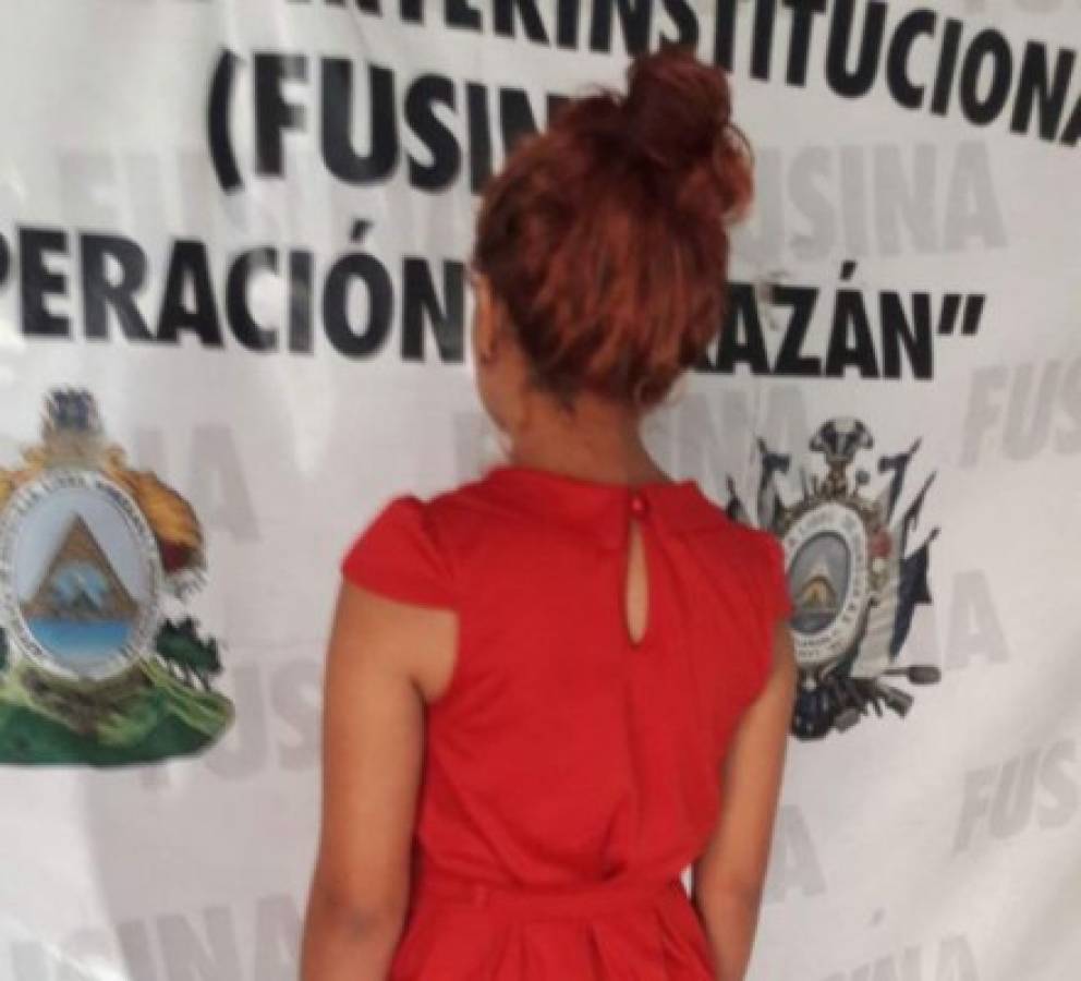 Cae jovencita con droga en el barrio Concepción de Comayagüela, en la capital de Honduras