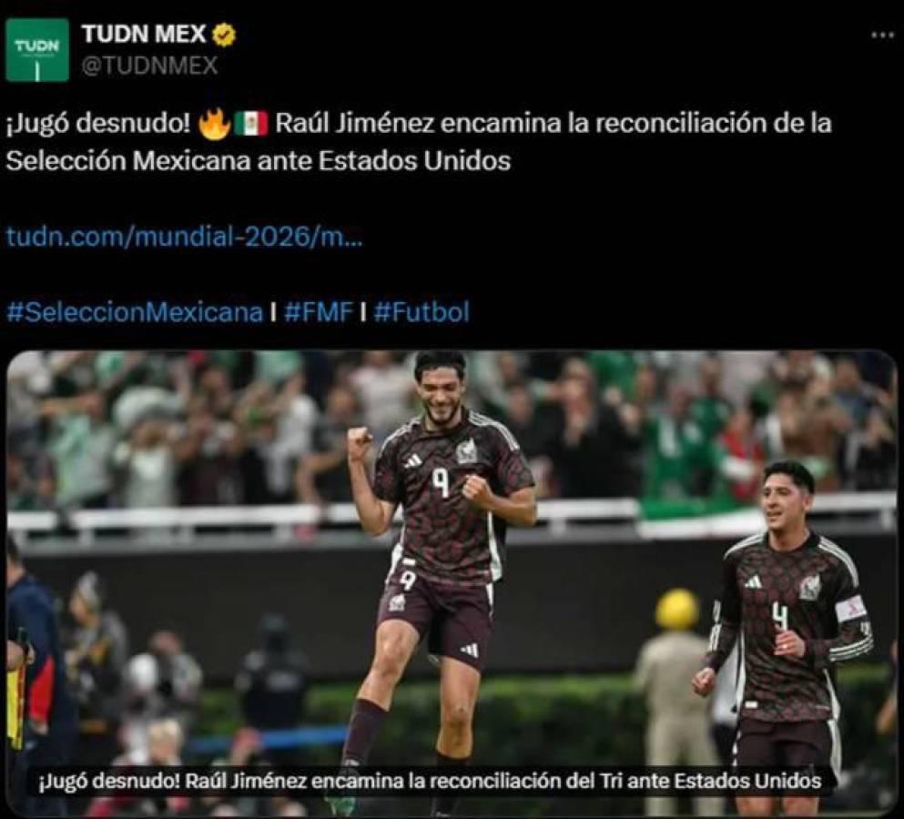 David Faitelson manda dardo tras victoria de México ante USA: “Tiene más fútbol que Honduras”