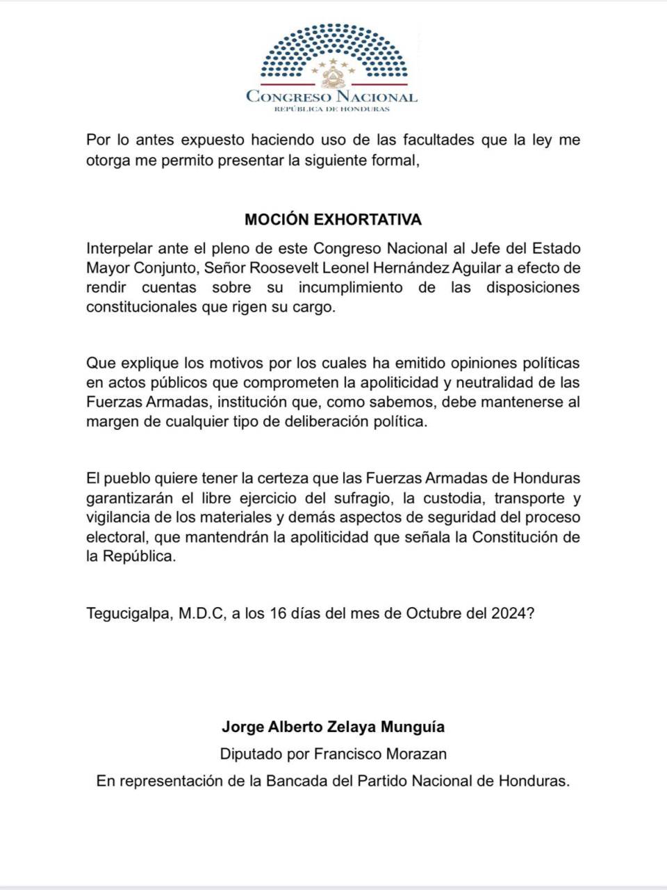 El Congreso sí puede tramitar la interpelación del jefe de las Fuerzas Armadas, pese a lo que dice Luis Redondo