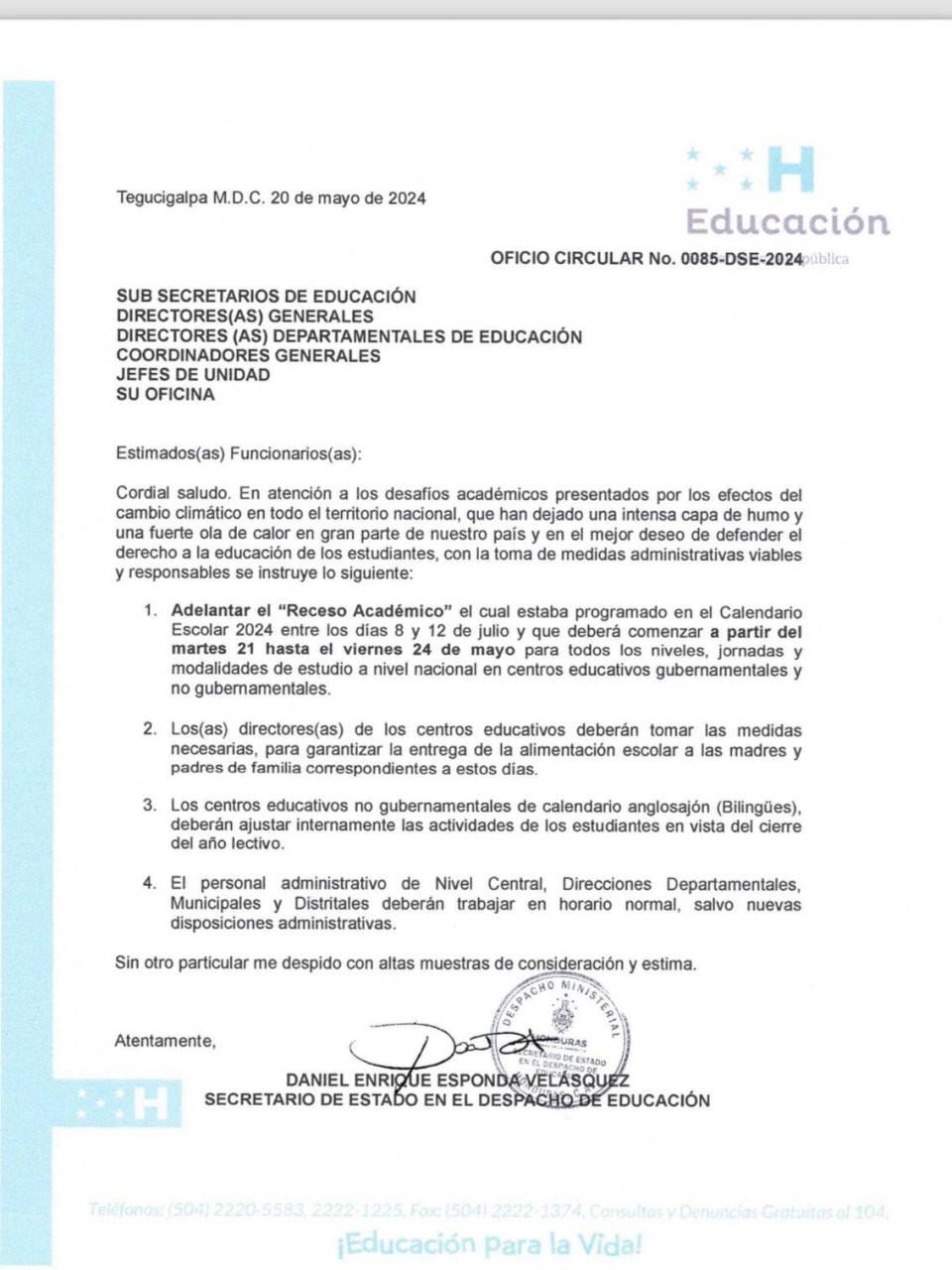 Adelantan Semana del Estudiante por contaminación; ya no será en julio