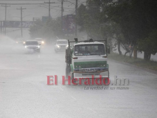 Seguirán las lluvias sobre varias regiones de Honduras este jueves