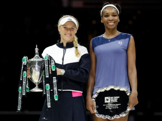 Venus Williams pierde la Copa de Maestras ante Caroline Wozniacki