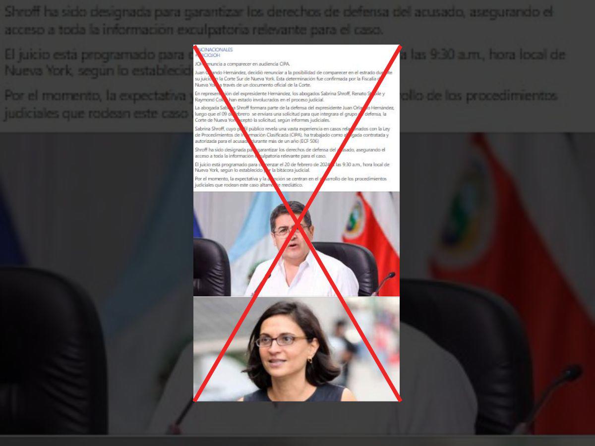 $!Captura de pantalla a una publicación de Facebook realizada el 15 de febrero de 2023.