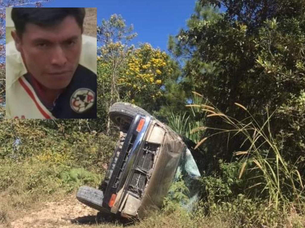 Muere tercera víctima de volcamiento de pick-up en Guajiquiro, La Paz