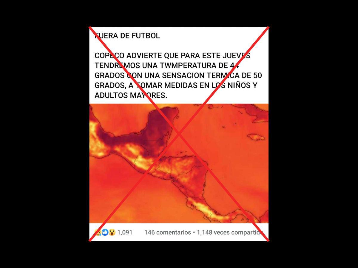 $!Captura de pantalla a una publicación de Facebook realizada el 15 de mayo de 2024.