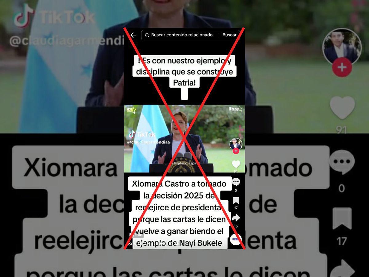 $!Captura de pantalla a una publicación de TikTok realizada el 12 de febrero de 2024.