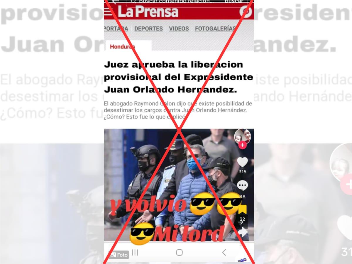 $!Captura de pantalla a una publicación en TikTok realizada el 17 de enero de 2024.